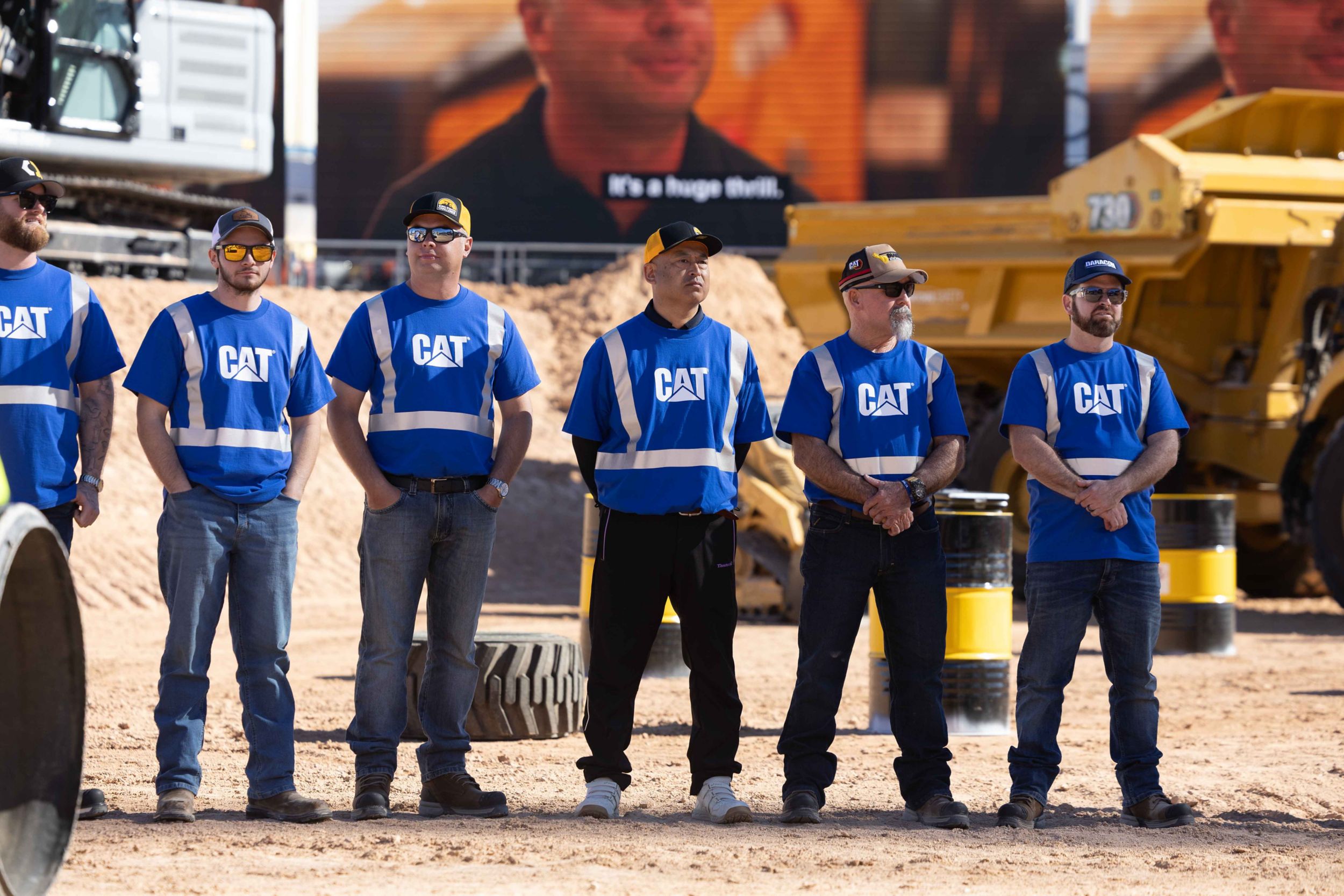 Finalists at the Cat Global Operator Challenge