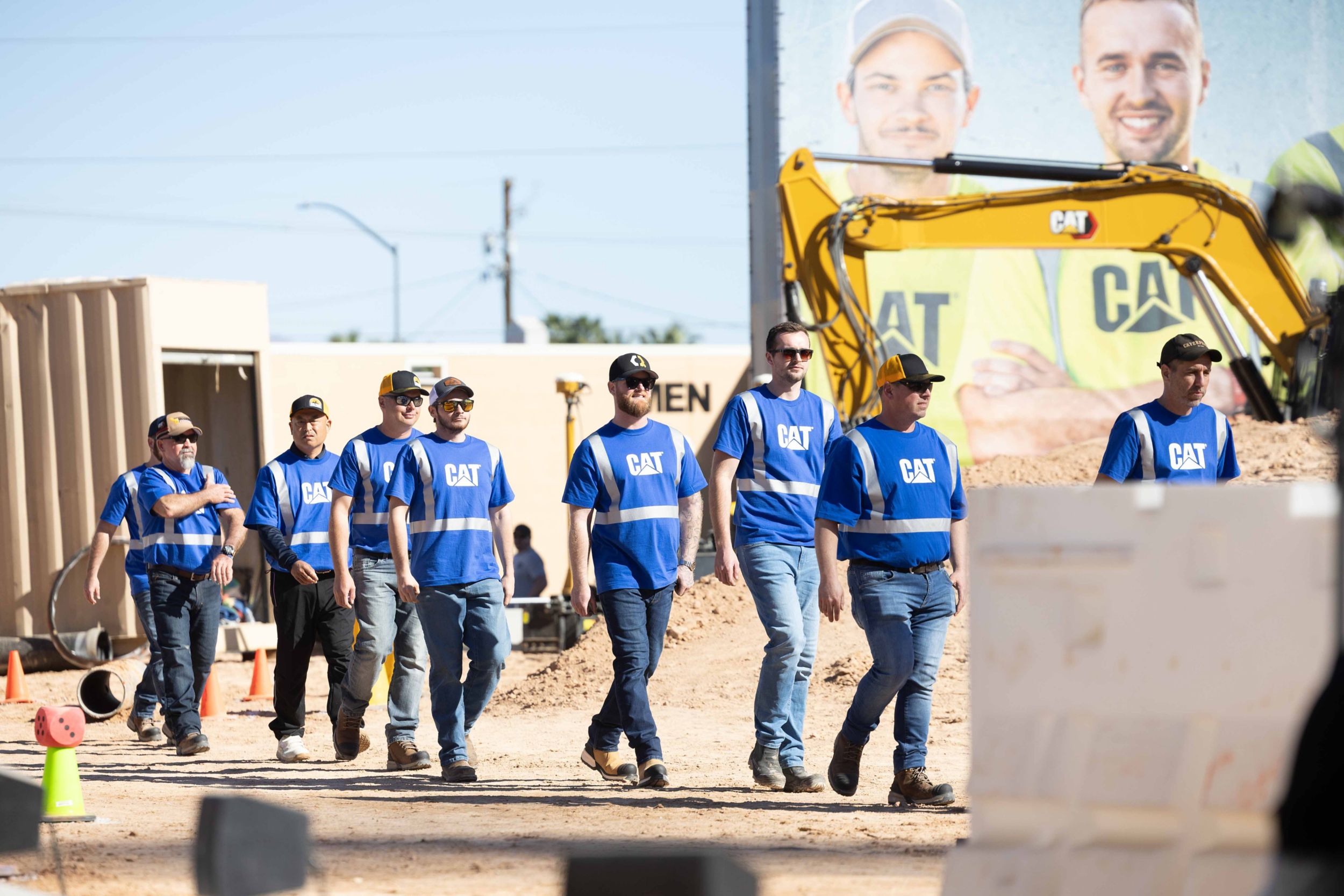 Finalists at Cat Global Operator Challenge