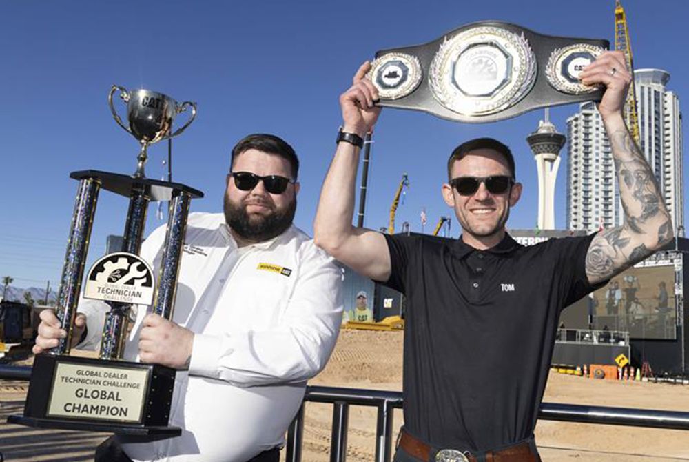 Tom March global dealer technician challenge champion