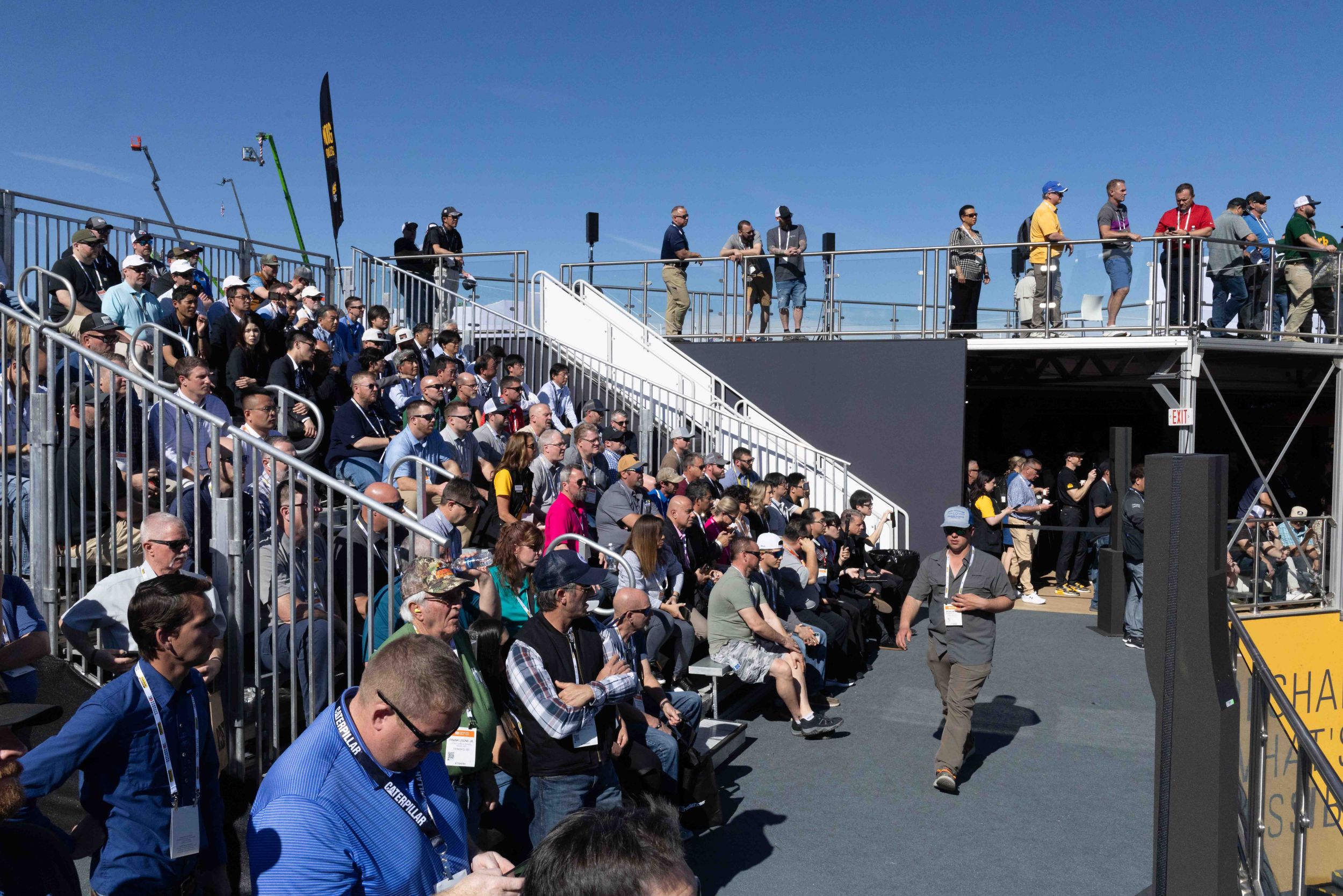 Day 2 at CONEXPO/CON-AGG 2026. Cat Operator Stadium