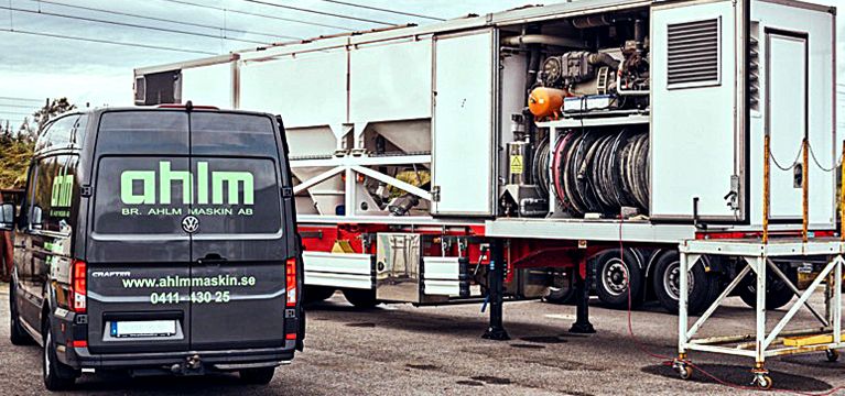 Ahlm Self-Levelling Screed Machines