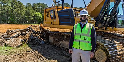 Cat Financial employee smiling at camera