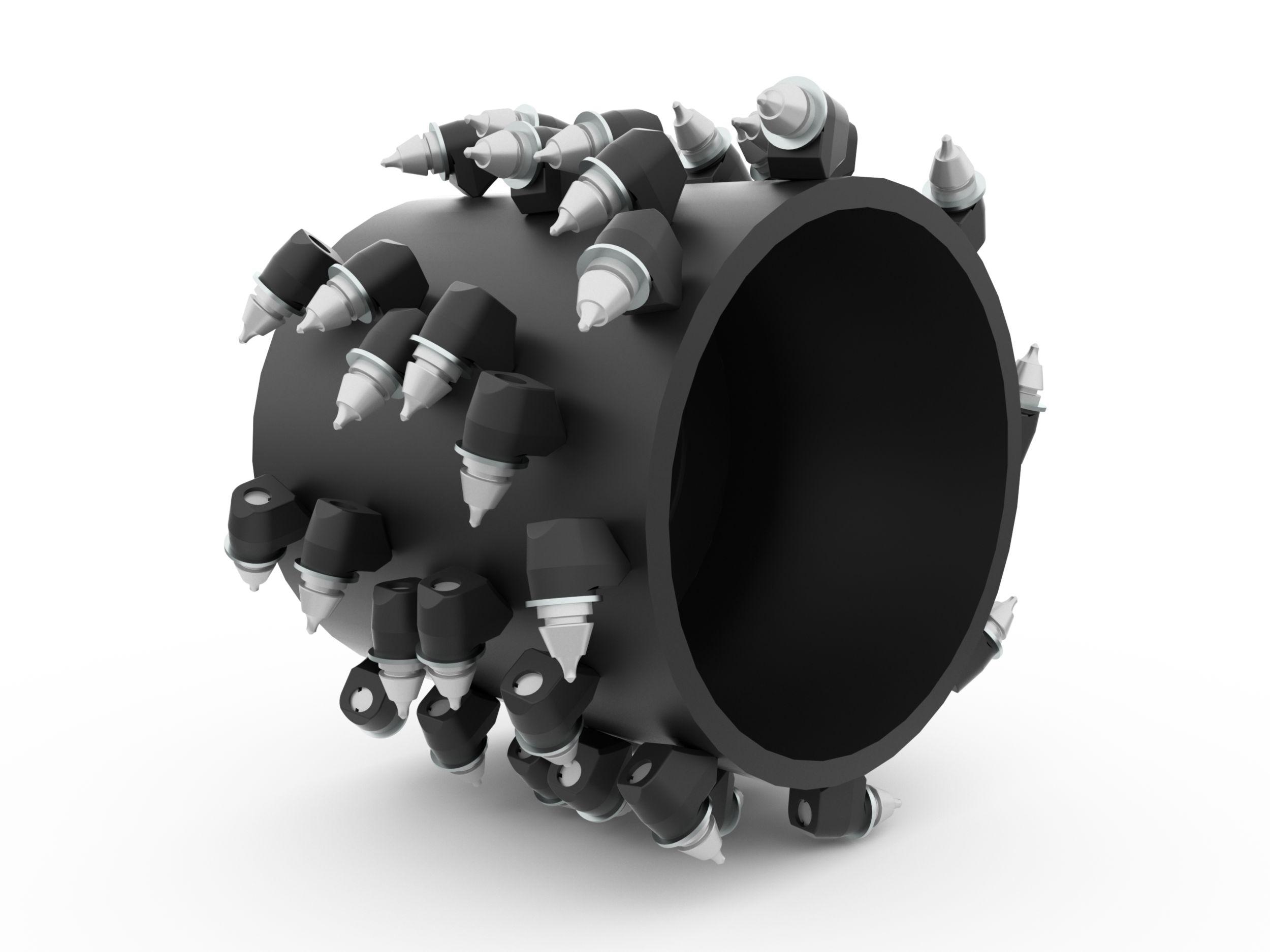 457 mm (18 in) Drum, Asphalt