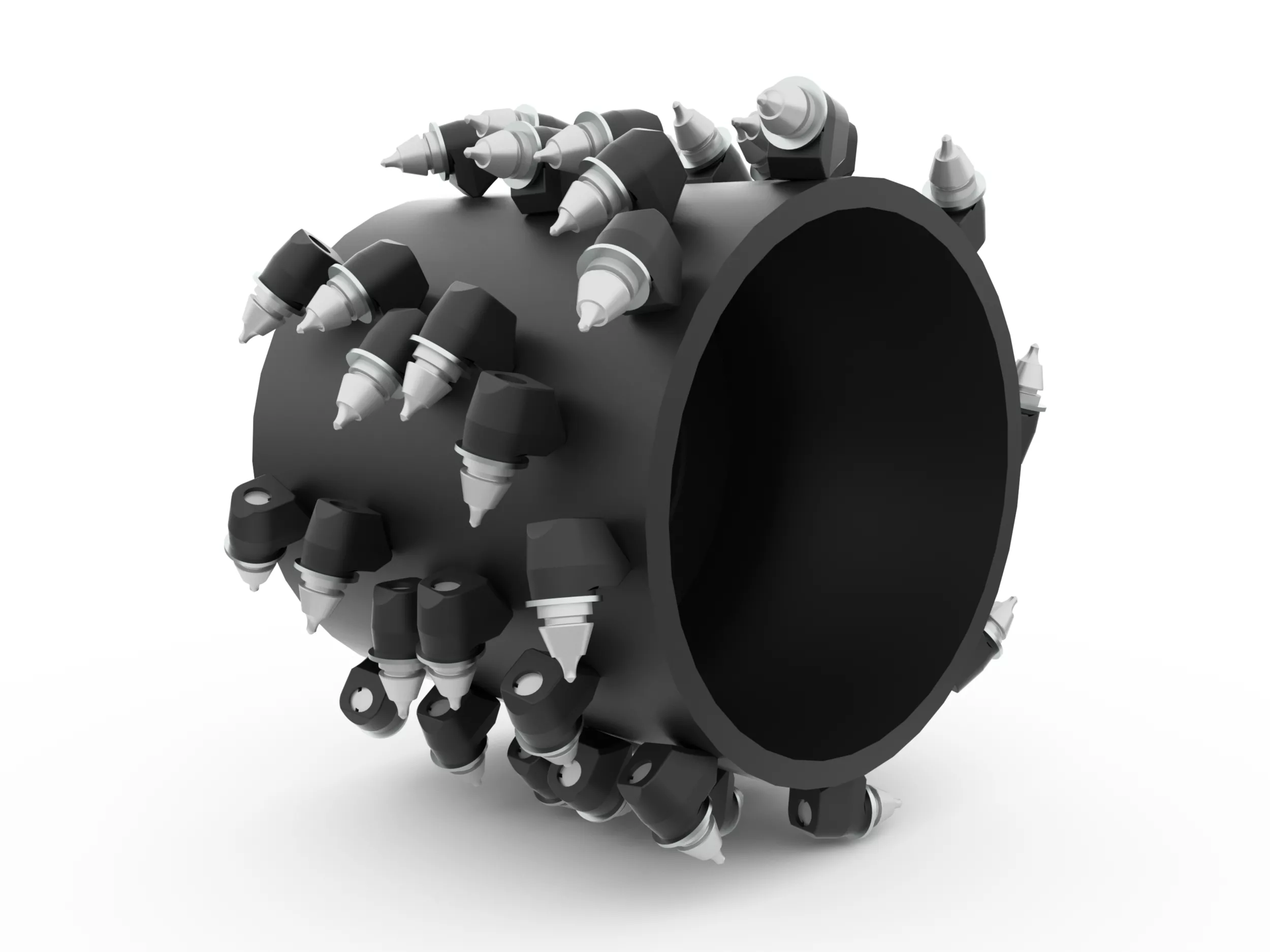 457 mm (18 in) Drum, Asphalt