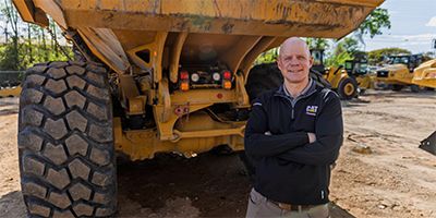 Cat Financial employee smiling at camera