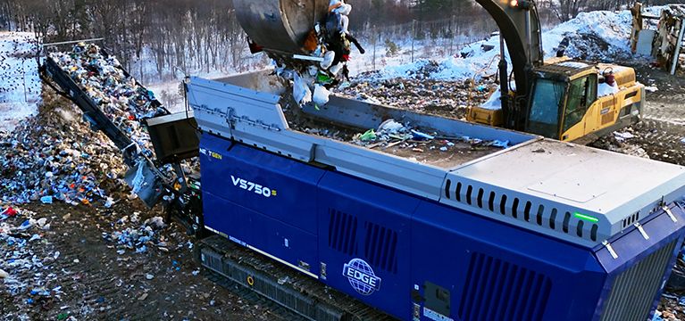 EDGE Innovate VS750s Waste Shredder C18