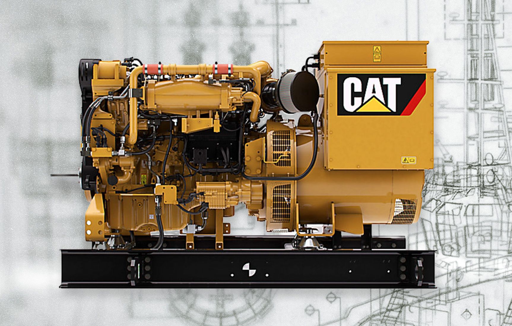 Cat C9.3 Marine Generator sets