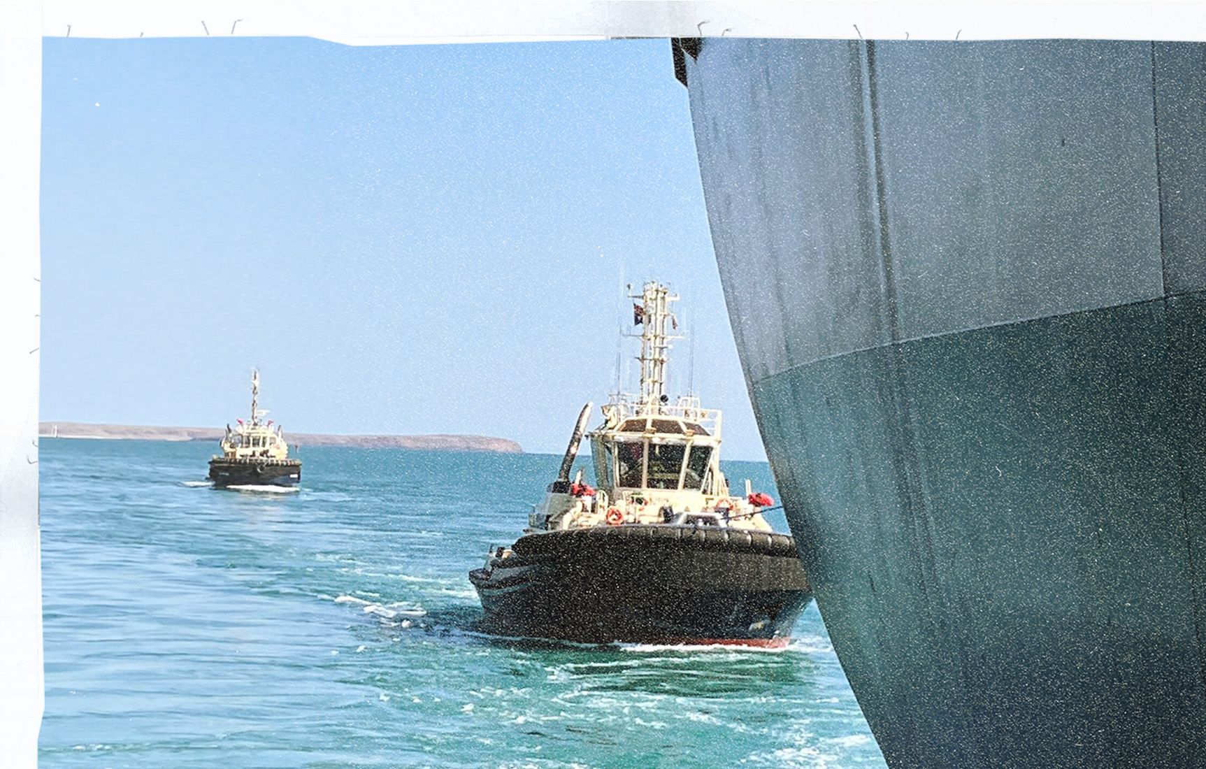 Image of a vessel in the water