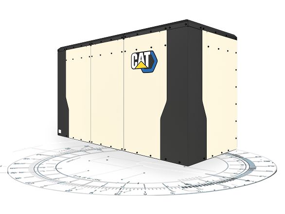 Cat C32B engine for inland waterway