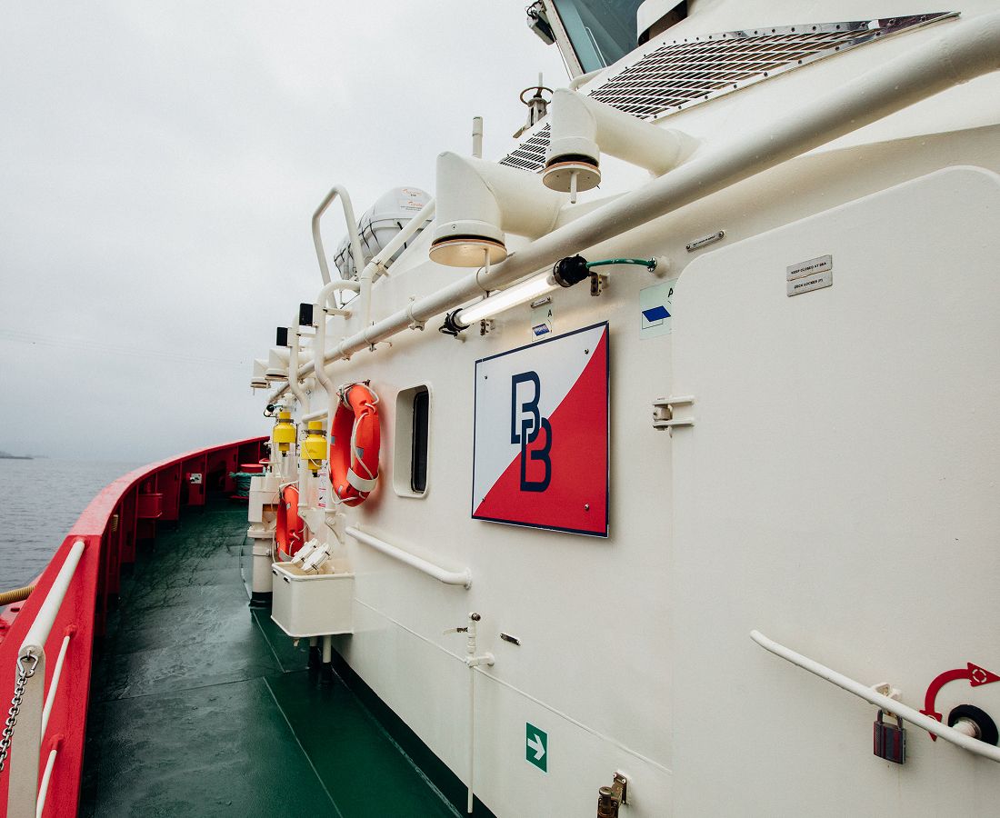 tug vessel on the water