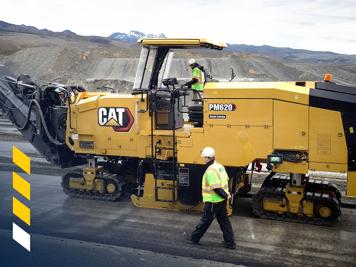 Cat Grade with Grade and Slope for Cold Planers