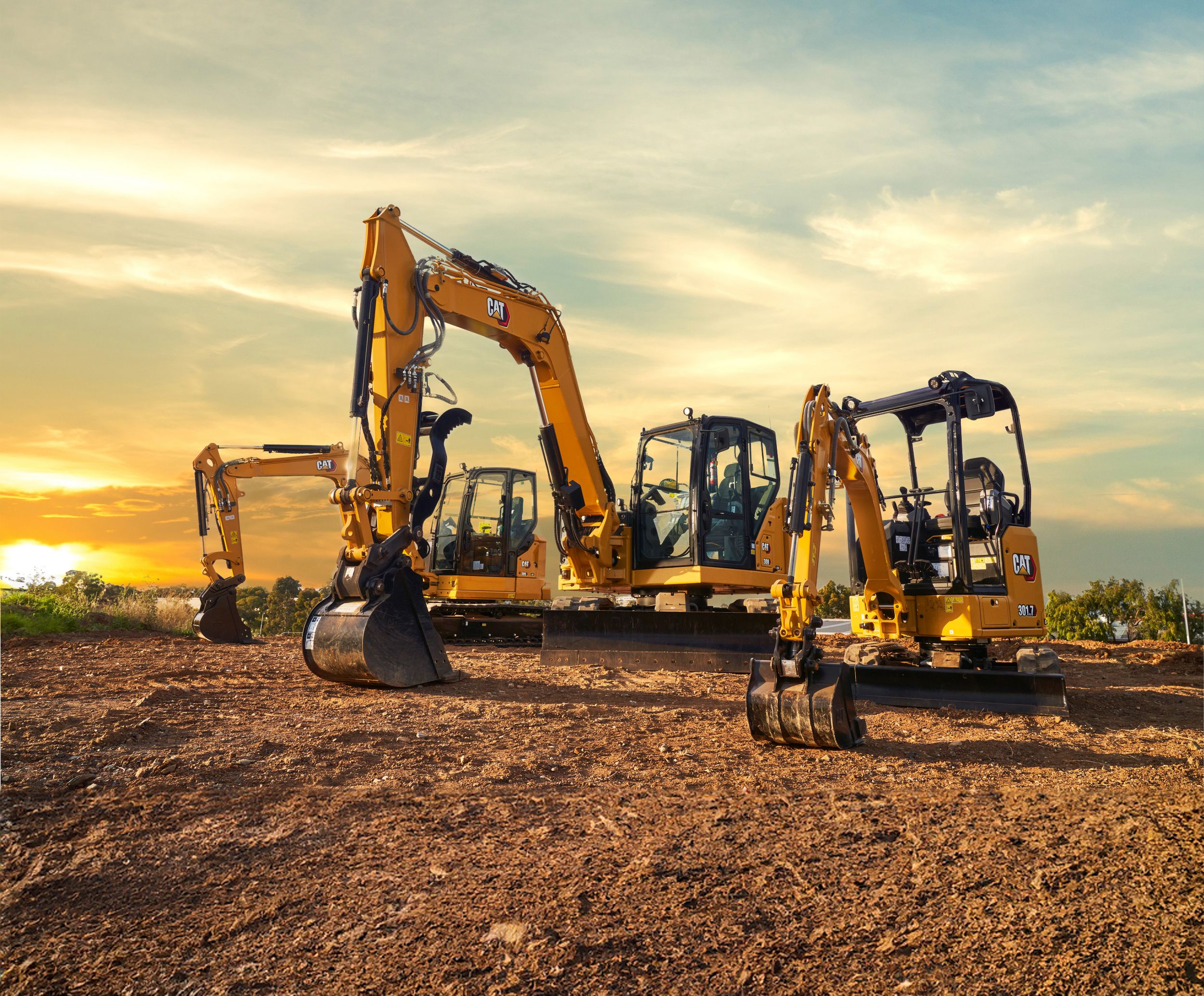 Caterpillar and your local Cat® dealer offer special financing and more on Cat machines.
