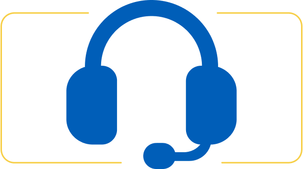Icon with headphones