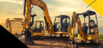 cat mini excavators
