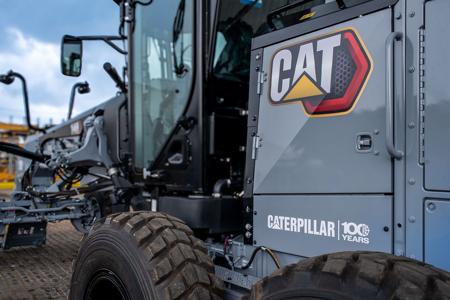  A Centennial Edition Cat® 140 motor grader