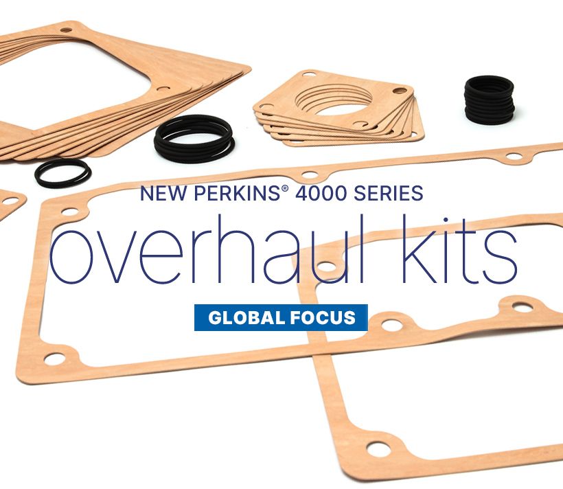 Perkins® 4000 Series overhaul kits