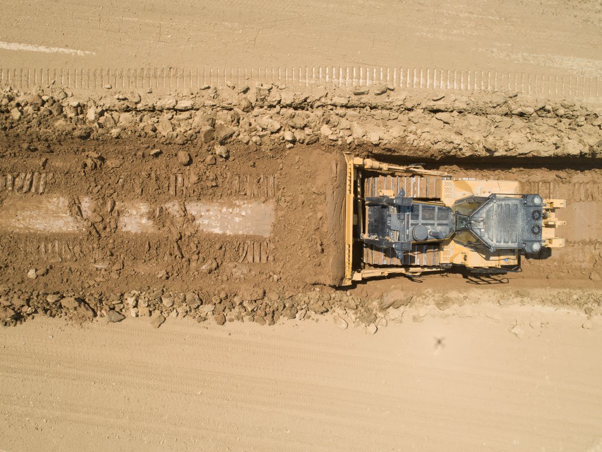 Top View of D8 XE Working