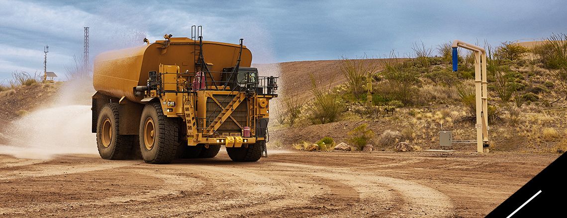 Mining Truck On A Road