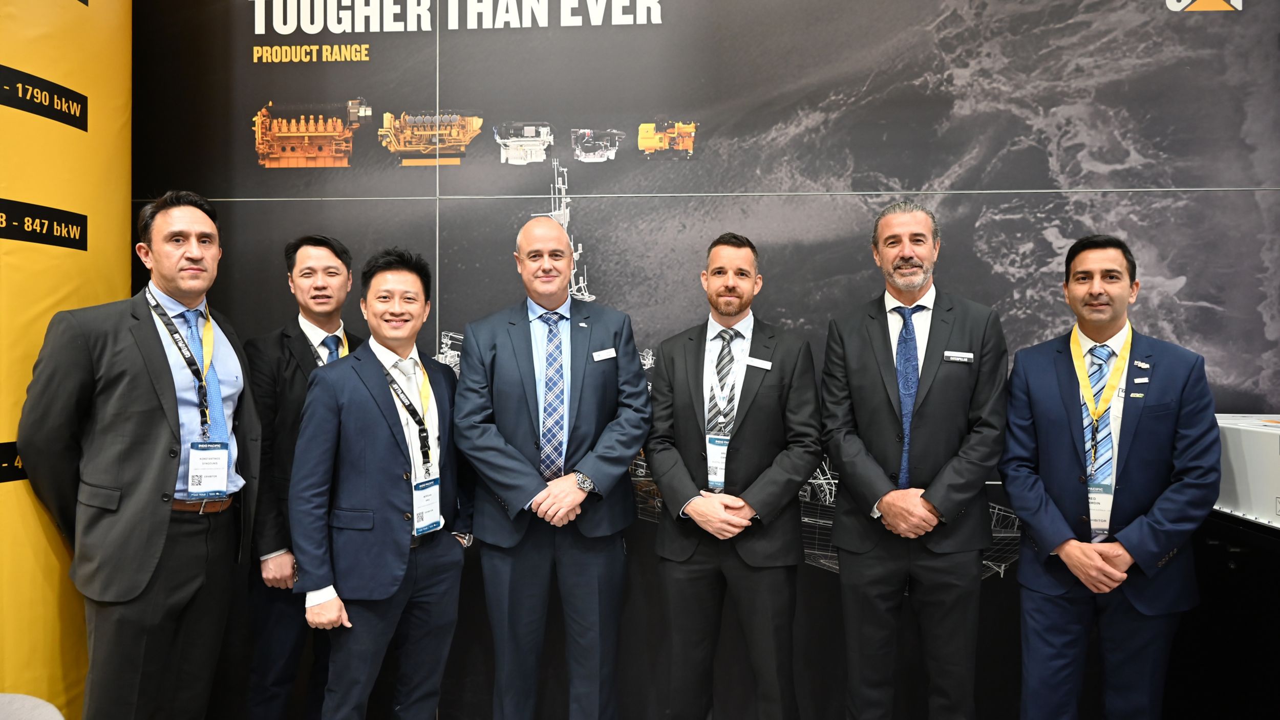 Austal and Caterpillar Marine Management signing GVA - Group Image