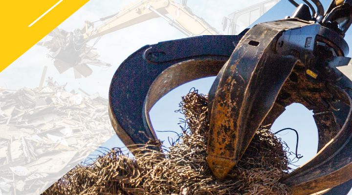 scrap recycling attachments