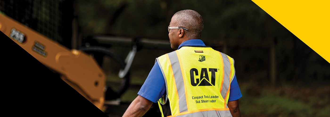 person wearing safety vest
