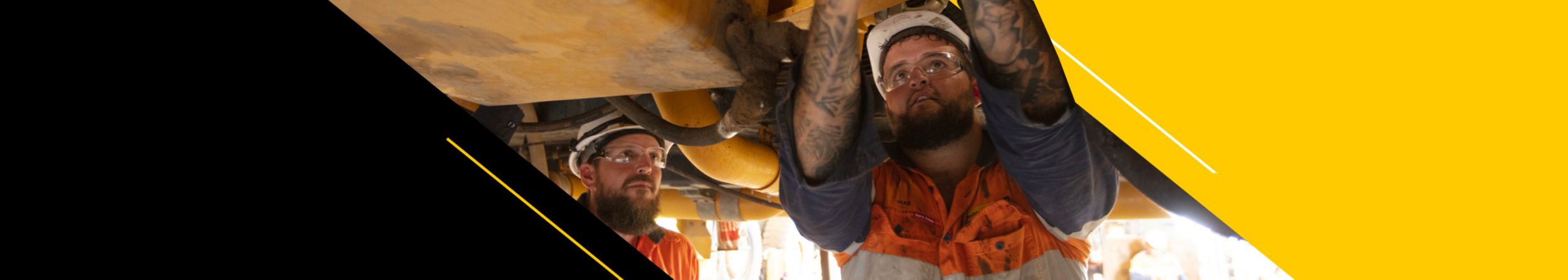 Technician performing equipment maintenance