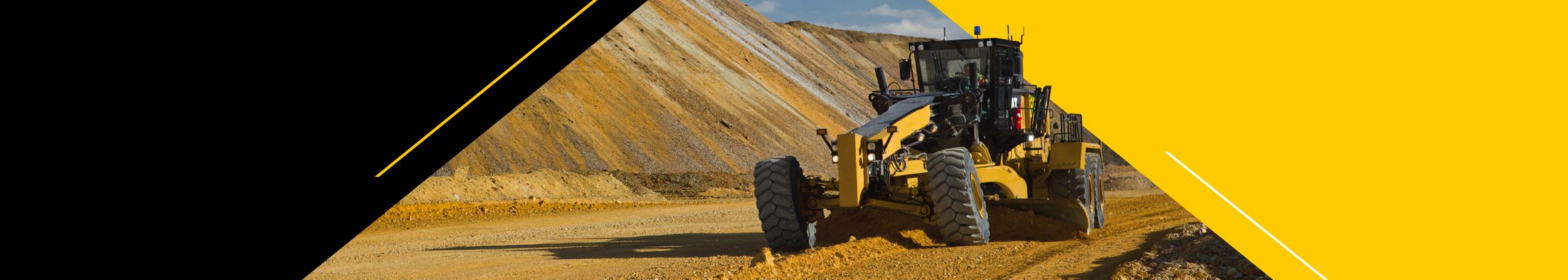 Motor Grader using Cat Terrain