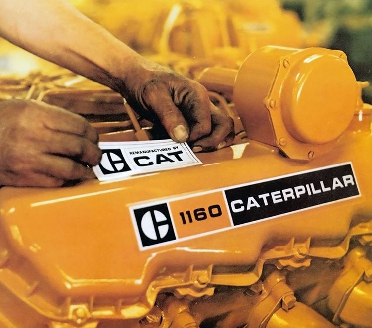 Motor Cat 1160 amarillo