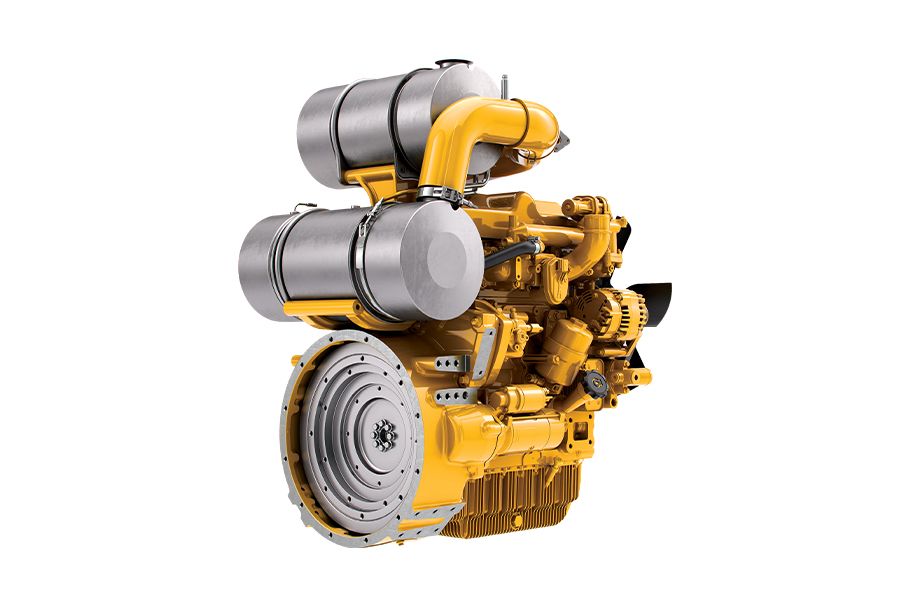 Cat® C3.6 100kW (134HP) dual-rated EPA Tier 4 Final & EU Stage V engine