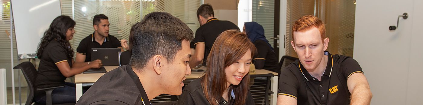 employees in a meeting