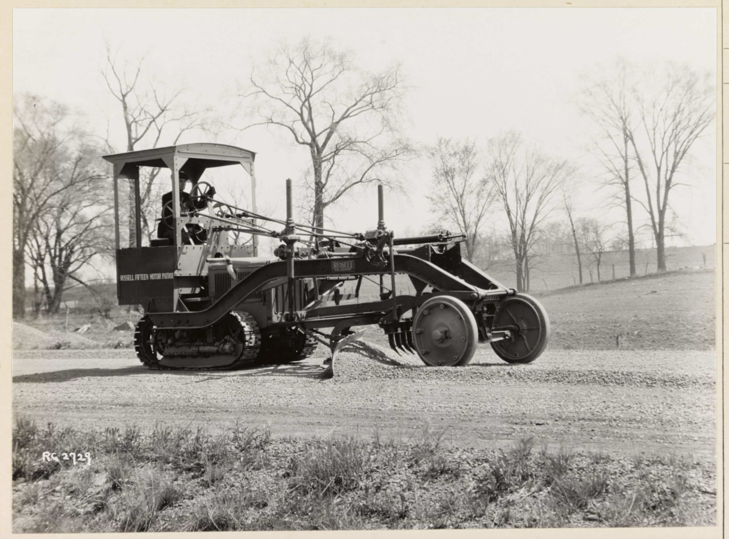 caterpillar motor patrol grader