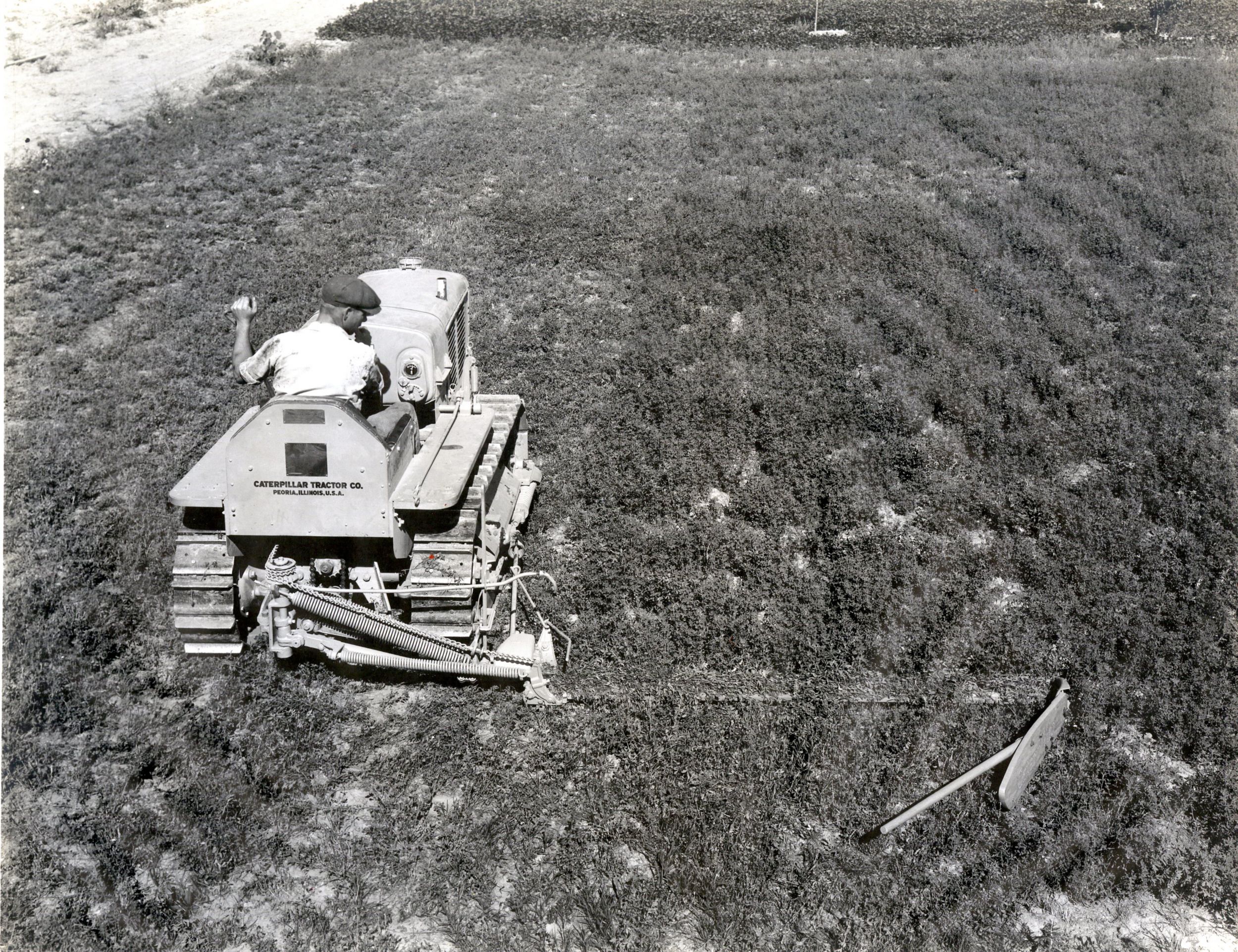 caterpillar mower