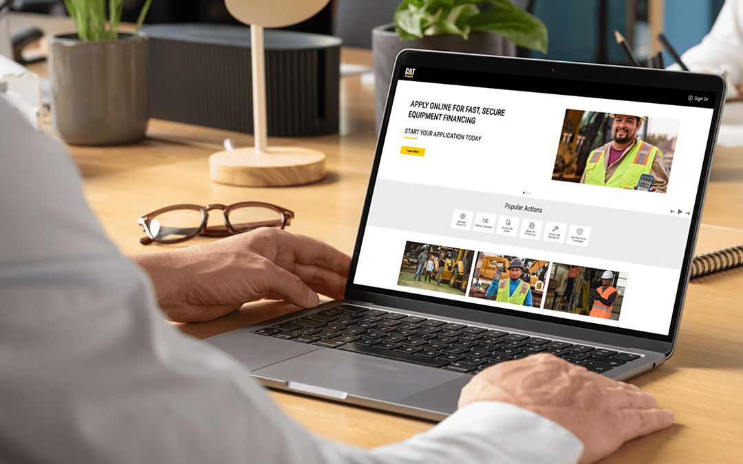 MyCatFinancial on desktop 