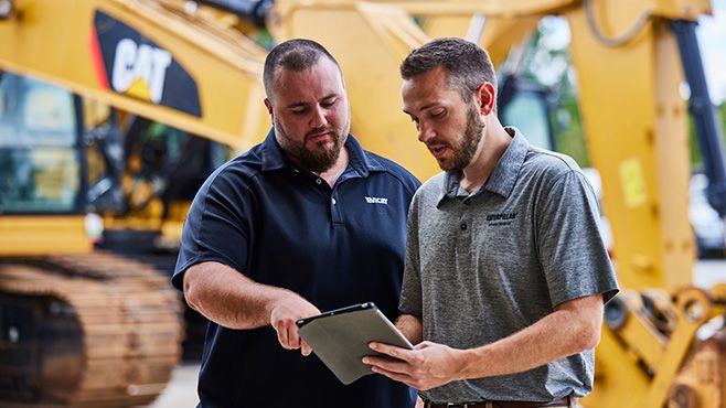 Request a consultation with your local Cat dealer to review fleet fuel use and jobsite setup.