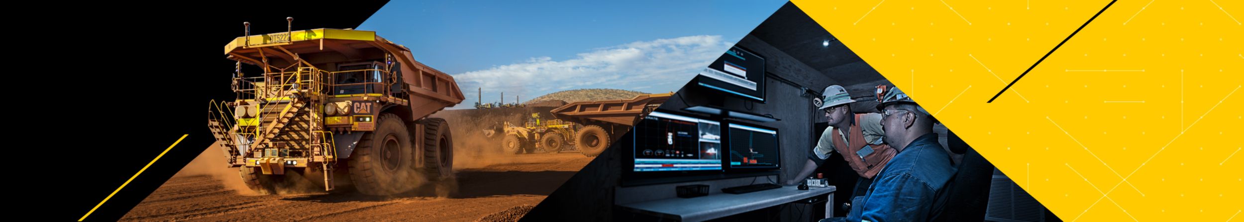 Autonomous Cat mining truck