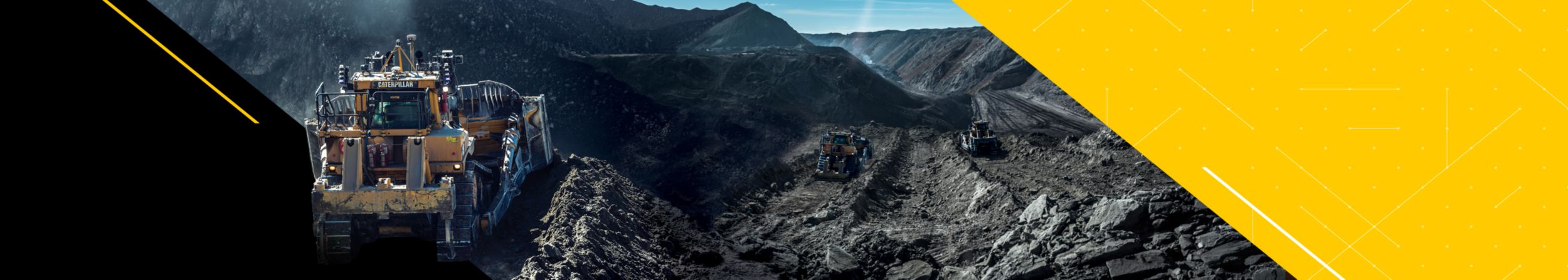 Cat dozer operating semi-autonomously