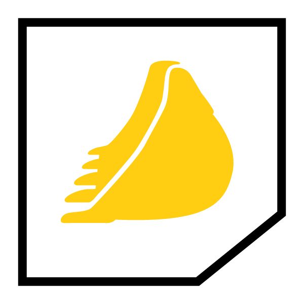 Bucket attachment icon