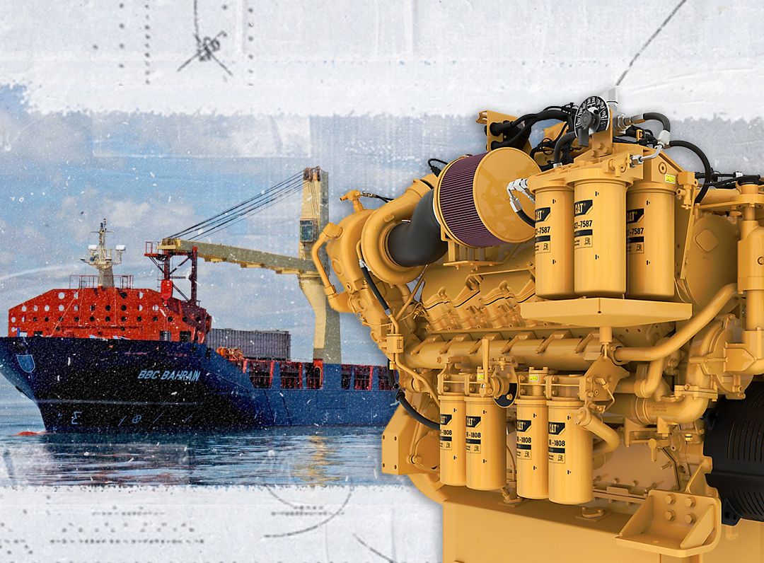 Cat C32B Engine
