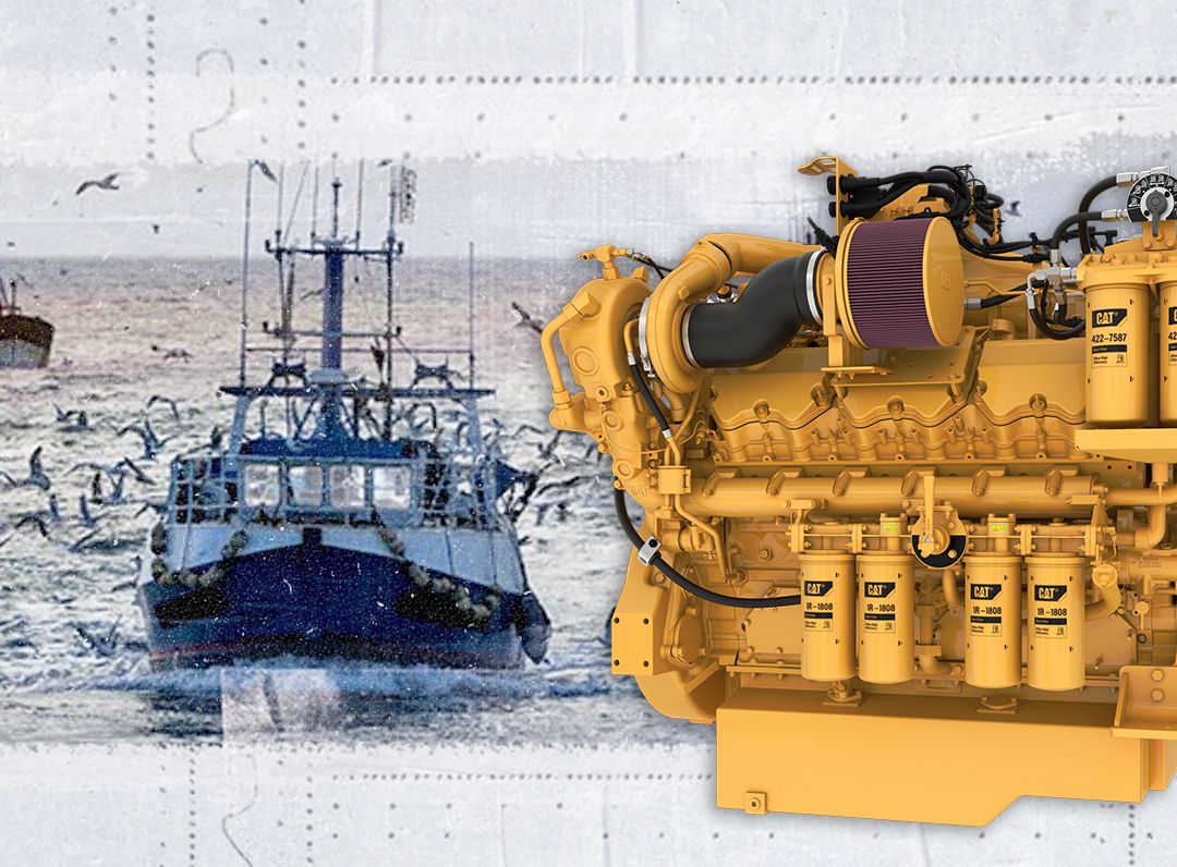Cat C32B Engine