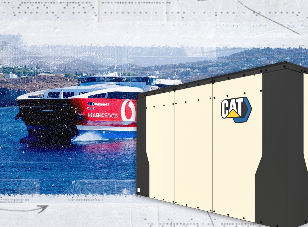 Battery icon over water