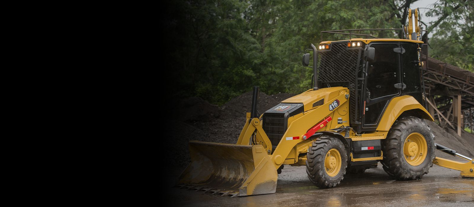 Retroescavadeira Caterpillar 416