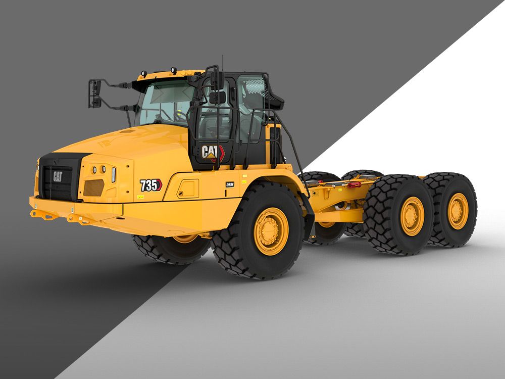 Articulated Truck bare Chassis