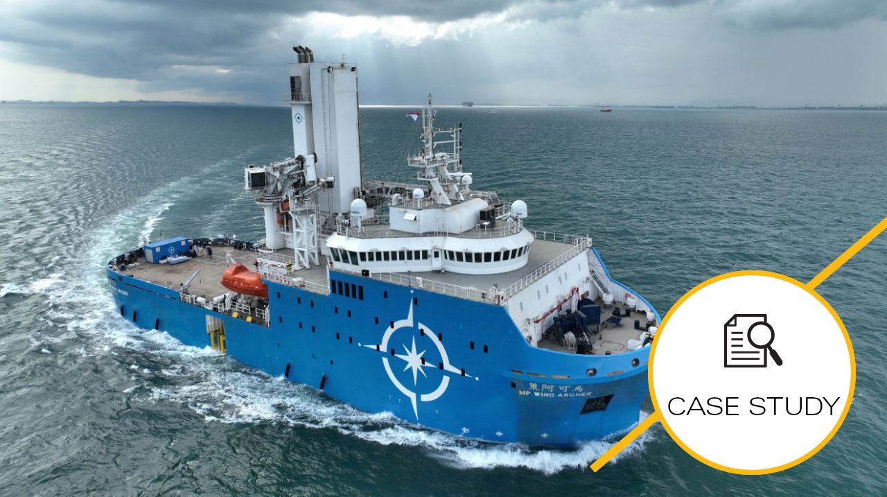 A Battery-Hybrid CSOV Built for Offshore Wind Operations