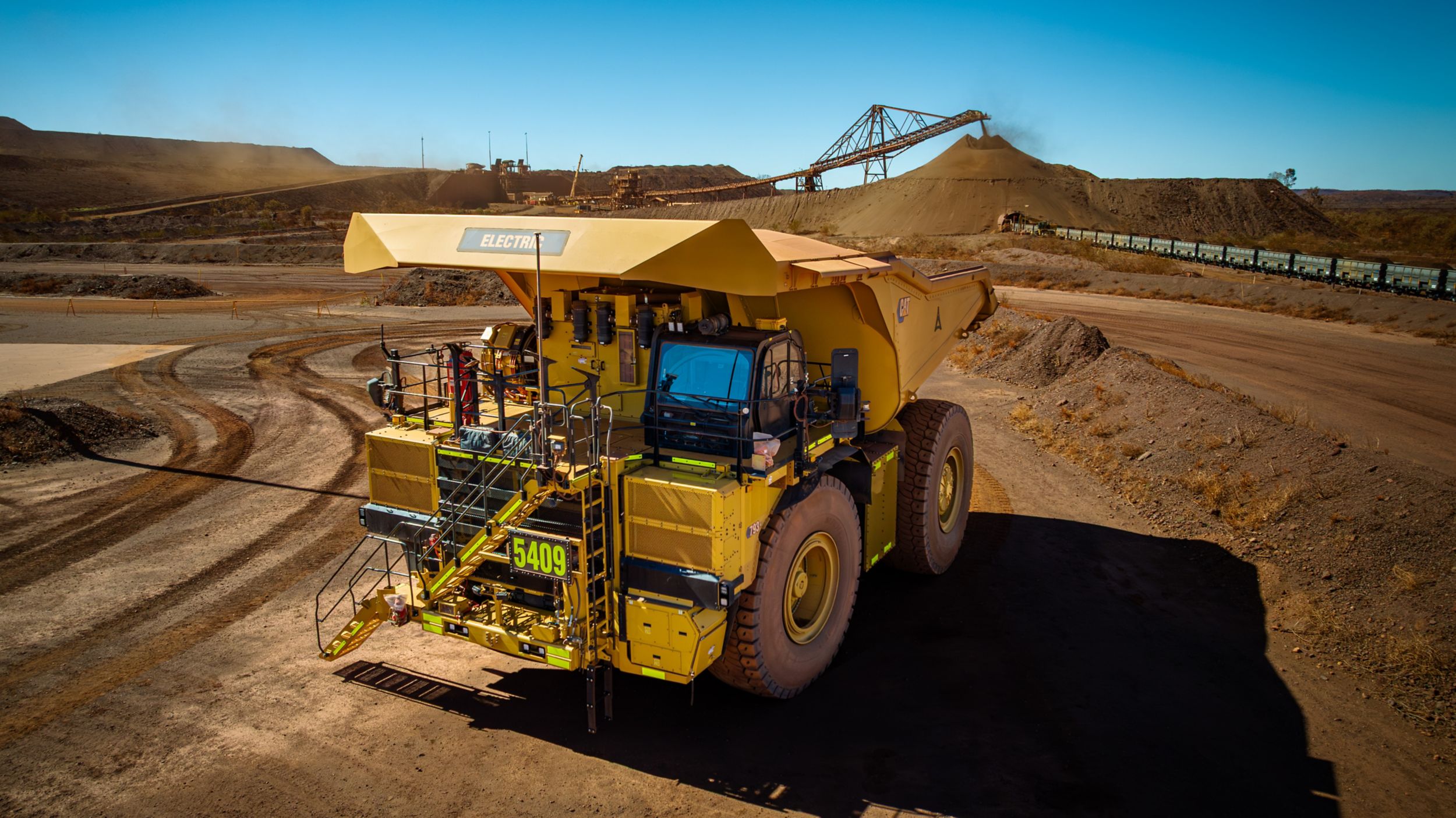 Cat 793 XE battery electric Large Mining Truck