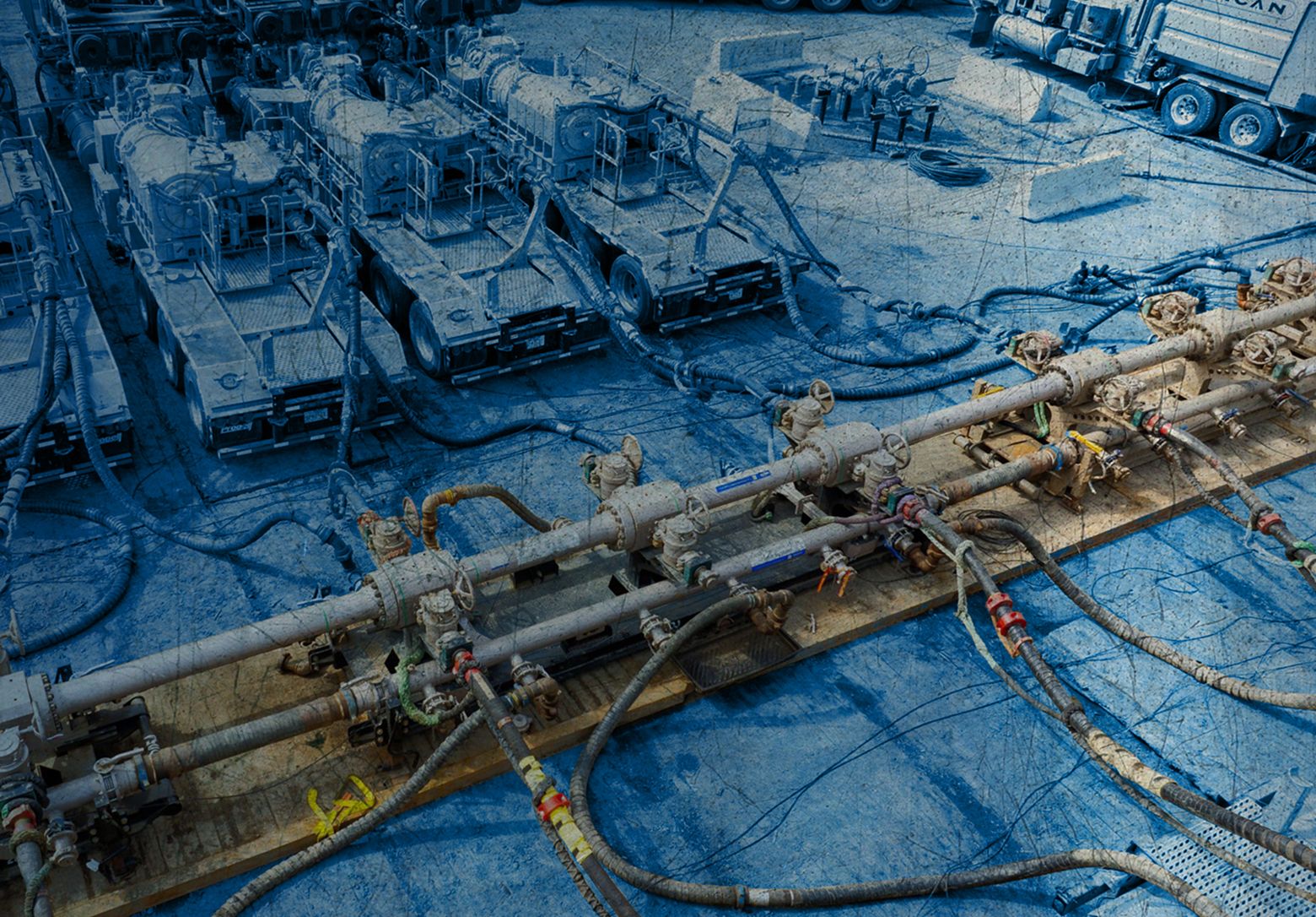 Large bore system on the job site