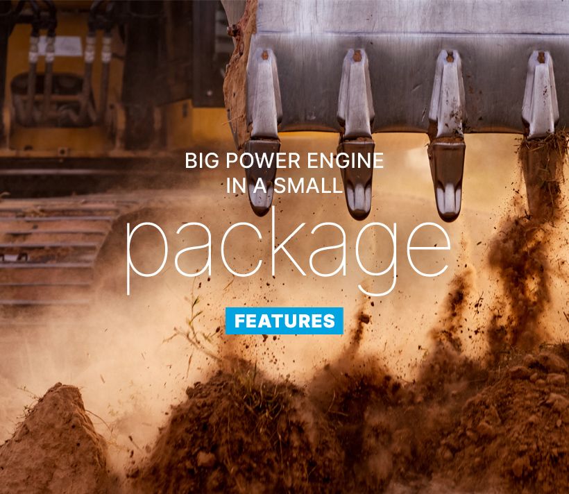 With a Perkins engine you get big power in a small package