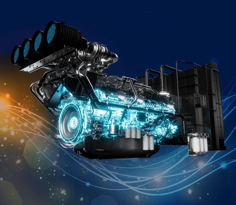 Perkins 5016 engine
