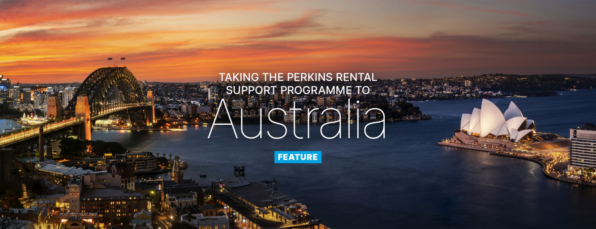 Taking the Perkins Rental Support Programme to Australia
