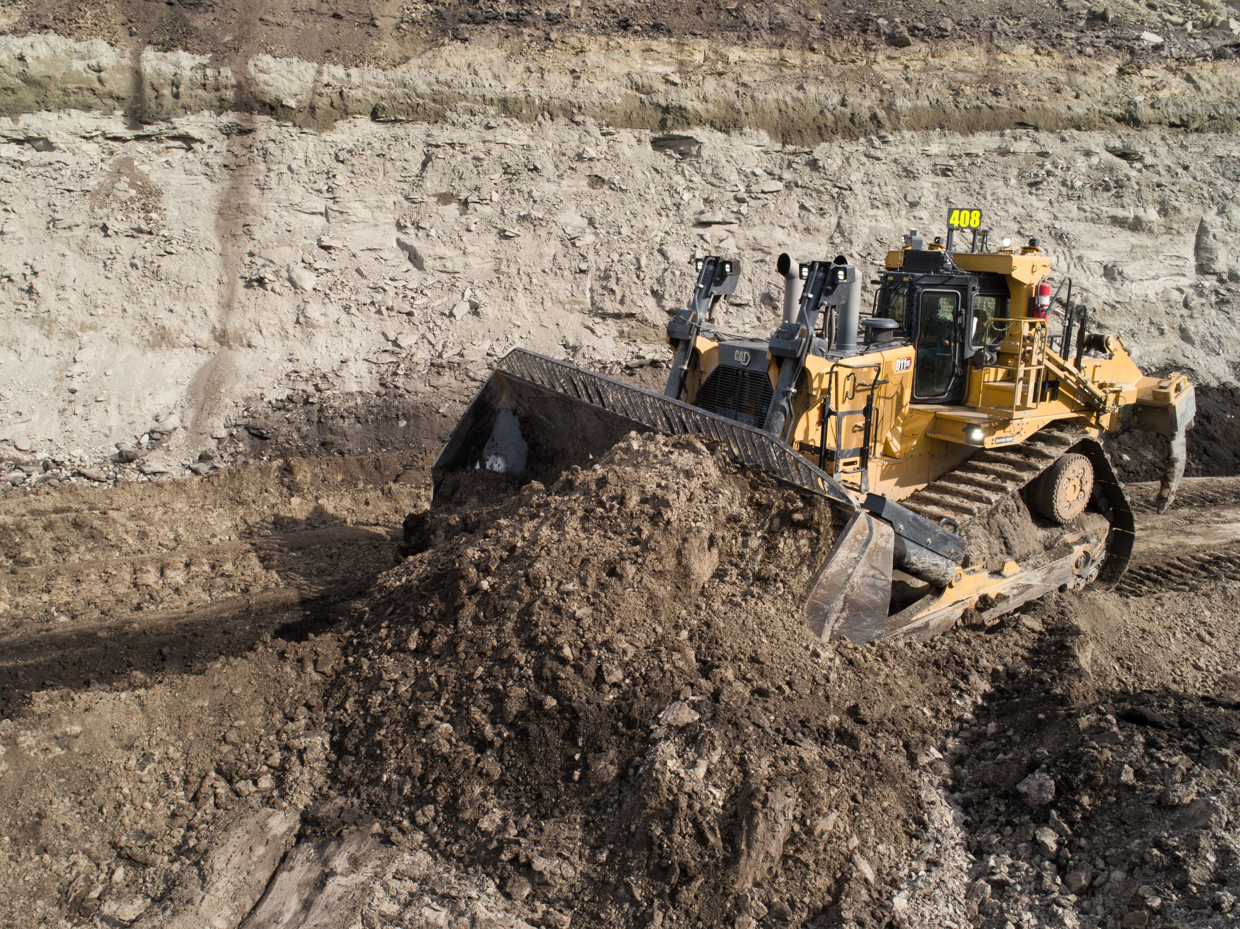 Cat® D11 XE electric drive dozer