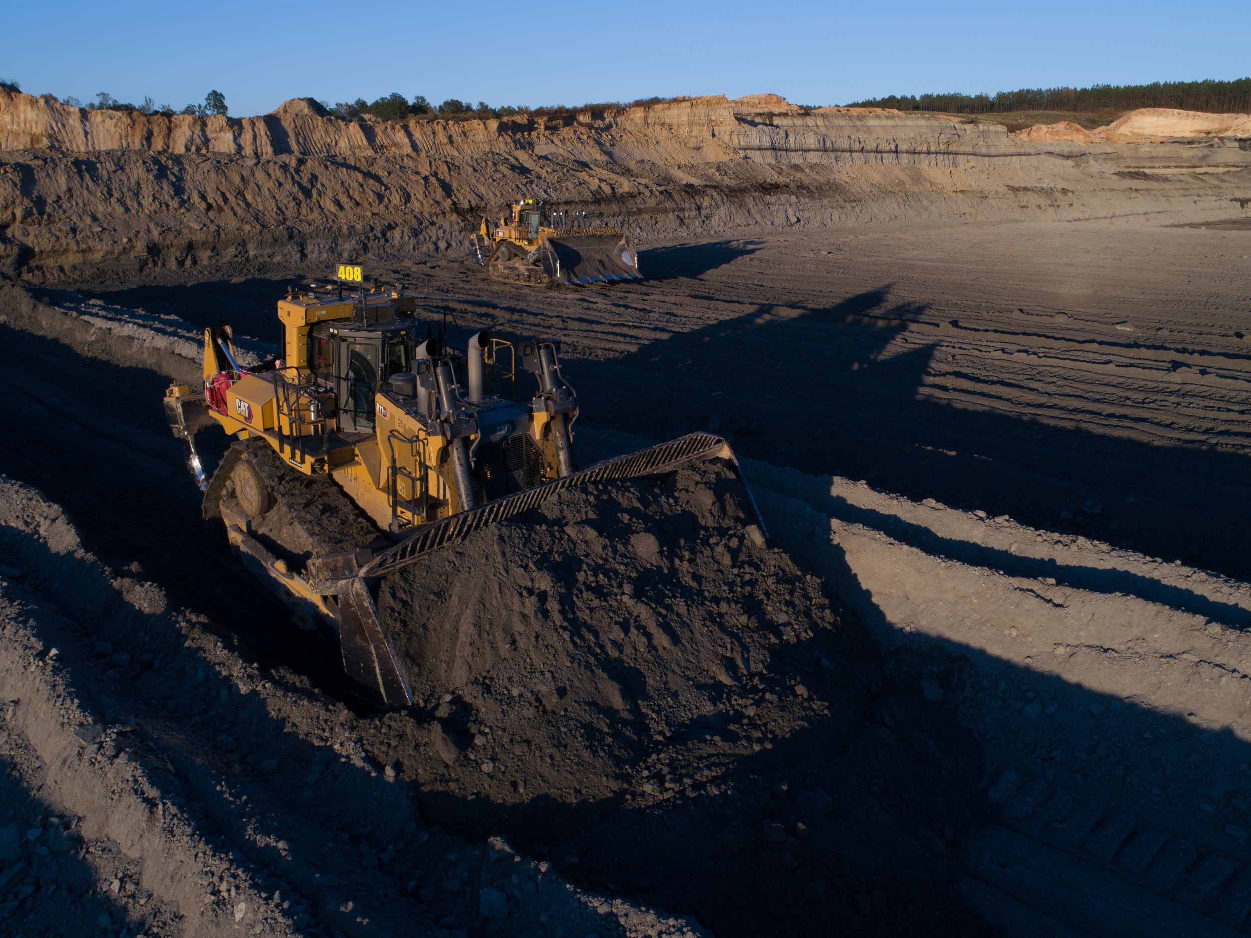 Cat® D11 XE electric drive dozer